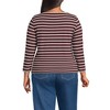 Lands' End Women's Mariner Jersey Boatneck Top - 2 of 3