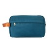 MAYEERTY Hardshell Sets with Bags Lightweight Suitcase Double Spinner Wheels Lock 24" Single Vintage Luggage Blue - 2 of 4