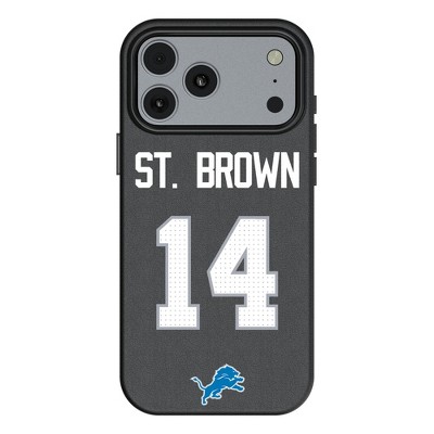 NFL Detroit Lions Players Game Tactic MagSafe Compatible Cell Phone Case for Apple iPhone 17 Series