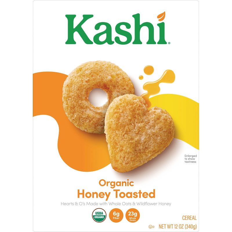 Kashi Honey Toasted Oat Cereal - 12oz, 5 of 14
