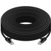 Monoprice Cat6 Ethernet Patch Cable - 100 Feet - Black | Network Internet Cord - RJ45, Stranded, 550Mhz, UTP, Pure Bare Copper Wire, 24AWG - Flexboot - 4 of 4