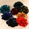 Unique Bargains Alloy Satin Fabric Big Rose Flower Dainty Brooches and Pins 2 Pcs - 4 of 4