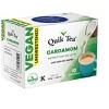 QuikTea Vegan Unsweetened Cardamom Instant Chai Tea Latte - 10 Count Single Box - Easy Ayurvedic Dairy Free Alternative (5.64 Ounce (Pack of 1)) - 2 of 4