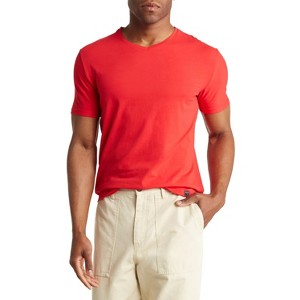 TR PREMIUM - V-Neck Men's Solid T-Shirt - 1 of 4