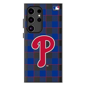 Keyscaper MLB National League Teams Plaid MagSafe Compatible Cell Phone Case for Samsung Galaxy - 1 of 4
