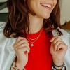Gold Plated Turquoise Stone Pendant Necklace | ETHICGOODS - 4 of 4