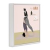 Stupell Industries Downward Cat Yoga Pose Black Framed Giclee Art - 3 of 4