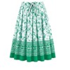 Collections Etc Cotton Border Print Skirt - 4 of 4