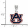 Black Bow Jewelry Sterling Silver Auburn Tigers NCAA Small Pendant - 2 of 3