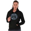 Vintage Skull Cross Mics Vinyl Hoodie Sweatshirt Women Men Brisco Brands - 4 of 4