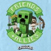 Men's Minecraft Legends Friends and Allies Banner T-Shirt - image 2 of 4