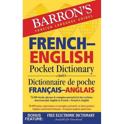 French-English Pocket Dictionary - (Barron's Pocket Bilingual Dictionaries) 2nd Edition,Abridged by  Majka Dischler (Paperback)