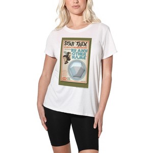 Women's Star Trek Tos Episode 51 Loose T-Shirt White - 1 of 4