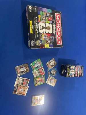 Monopoly Panini Prizm: FIFA World Cup Trading Cards Booster Box : Target
