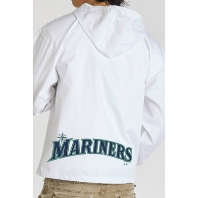 MLB Seattle Mariners Men's Champion White Packable Jacket - M — фото 3