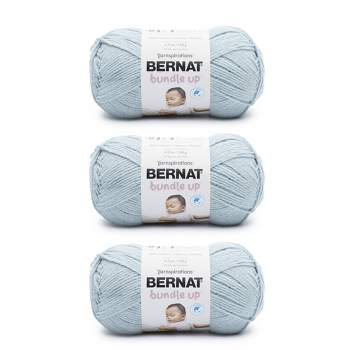  Bernat Bundle Up Beluga Yarn - 3 Pack of 141g/5oz - Polyester -  4 Medium (Worsted) - 267 Yards - Knitting, Crocheting & Crafts : Everything  Else