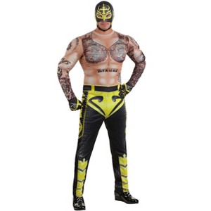 HalloweenCostumes.com WWE Rey Mysterio Costume for Men | WWE Costumes - 1 of 4
