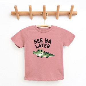 The Juniper Shop See You Later Alligator Toddler Short Sleeve Tee - 1 of 2