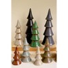 Kalalou Set of Ten Ceramic Christmas Trees – Handcrafted Holiday Decor - 4 of 4