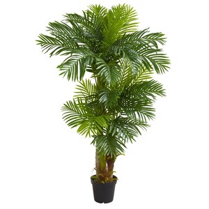 HomeStock  6 ft. Artificial Palm Tree in Pot for Indoor/Outdoor - 1 of 4
