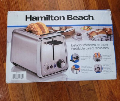 Hamilton Beach Modern Chrome 2 slice Toaster 22785 Target