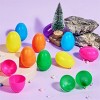 JOYIN 100 Pcs 3.15" Colorful Easter Eggs for Filling Specific Treats, Easter Theme Party Favor, Eggs Hunt, Basket Stuffers, Classroom Prize Supplies - 2 of 4