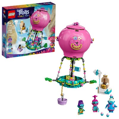 LEGO Trolls World Tour Poppy's Hot Air Balloon Adventure Building Kit 41252