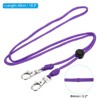 Unique Bargains Polyester Wear-resistant Lightweight ID Card Neck Lanyards with Hook - 2 of 4