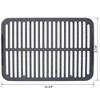 FURNIinspire Outdoor Grills, Griddles and Smokers Enameled Cast Iron Hibachi, Elegant Portable Grill for Outdoor Entertaining, Black, 17"*12"*9.9" - 2 of 4