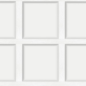 Holden Modern Wood Panel Dove White Wallpaper - 1 of 4