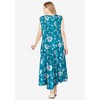 Woman Within Plus Size Pintucked Sleeveless Dress - 3 of 4