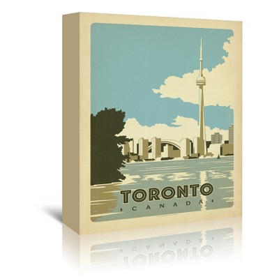 Tornoto Canada by Anderson Design Group Wrapped Canvas - Americanflat - 5" x 7"