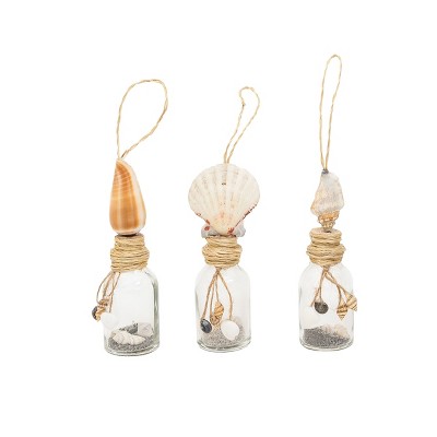 Gallerie II Sand in a Bottle Christmas Xmas Ornament A/3