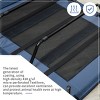 Munora Elevated Dog Bed - XXL 48"x36.25" Pet Cot for Dogs Up to 110 lbs, Portable with Travel Bag, Dark Blue - 4 of 4