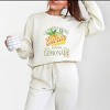 Simply Sage Market California Grown Lemonade  Lightweight Garment Dyed Sweatshirt - 2 of 4