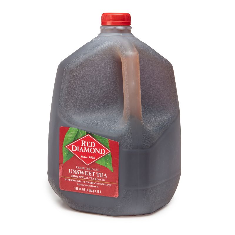 Red Diamond All Natural Unsweet Tea - 128 fl oz, 3 of 4