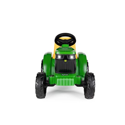Green 6-Volt John Deere Mini Ride-On Tractor