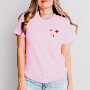 Simply Sage Market Whimsical Ho Ho Ho Front And Back Short Sleeve Tee - 1 of 4