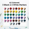 Ohuhu Acrylic Paint Markers Direct Liquid: 48 Colors Flexible Brush Tip Acrylic Markers High Opacity Paint Pens Waterproof Lightfast - Nahuku - 4 of 4