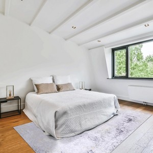 Okak Area Rug with Kids & Pets Friendly Design, Foldable Fluffy Rug for Convenient Storage, Washable Rug for Living Room, Bedroom - 1 of 4