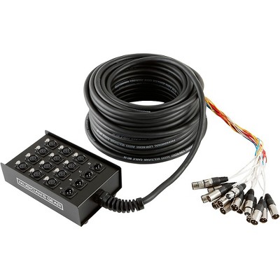 Musician's Gear Stage Snake 12 x 4 50 ft.