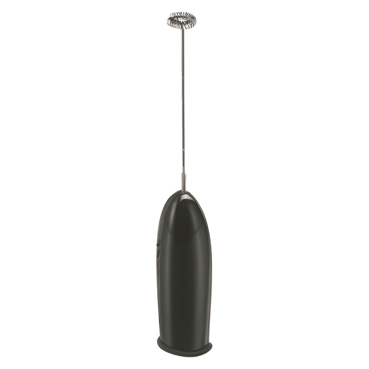 Bodum Schiuma Milk Frother - Black: Handheld Frother Wand for Coffee, Battery-Powered, Stainless Steel & Plastic
