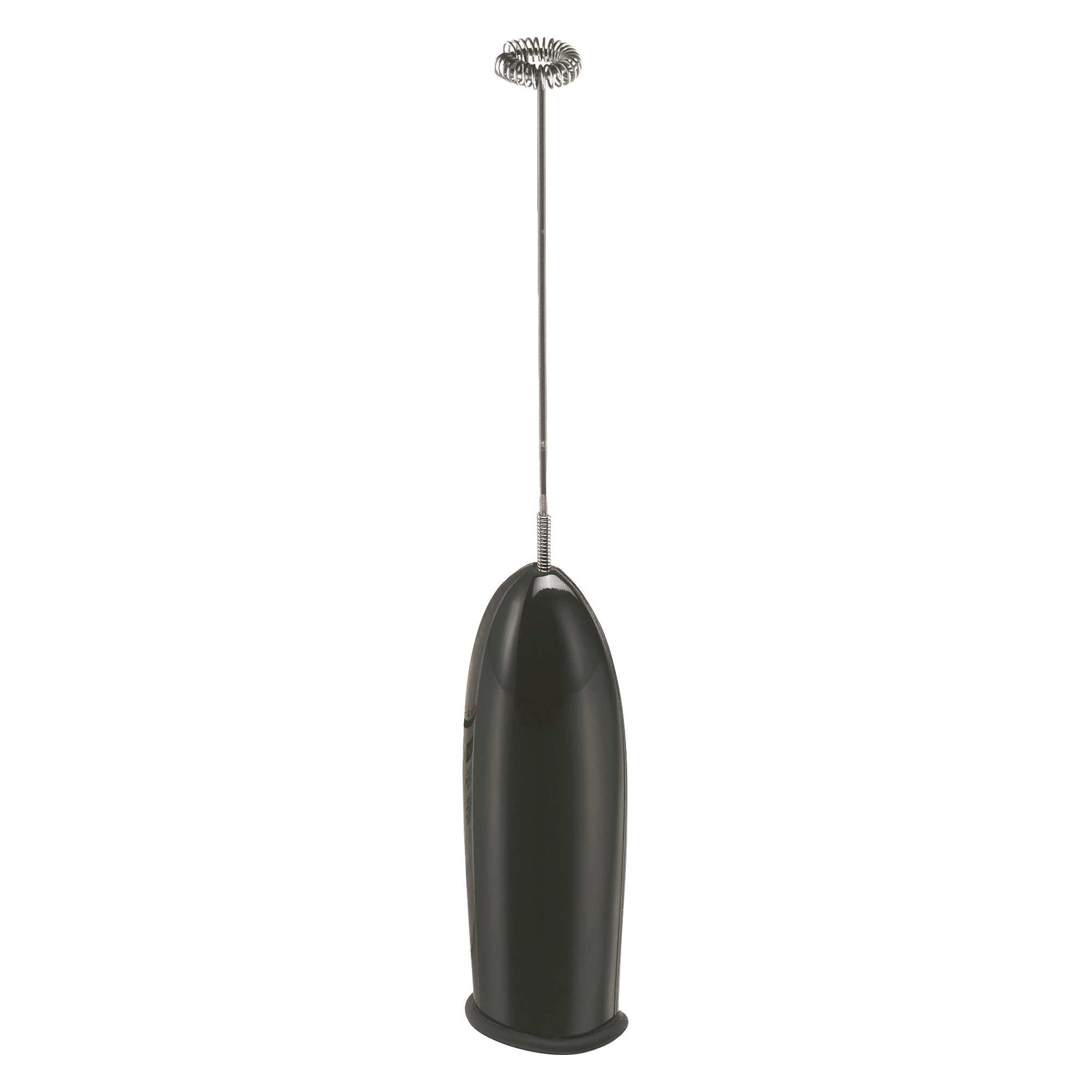 Bodum Schiuma Milk Frother - Black: Handheld Frother Wand for Coffee, Battery-Powered, Stainless Steel & Plastic