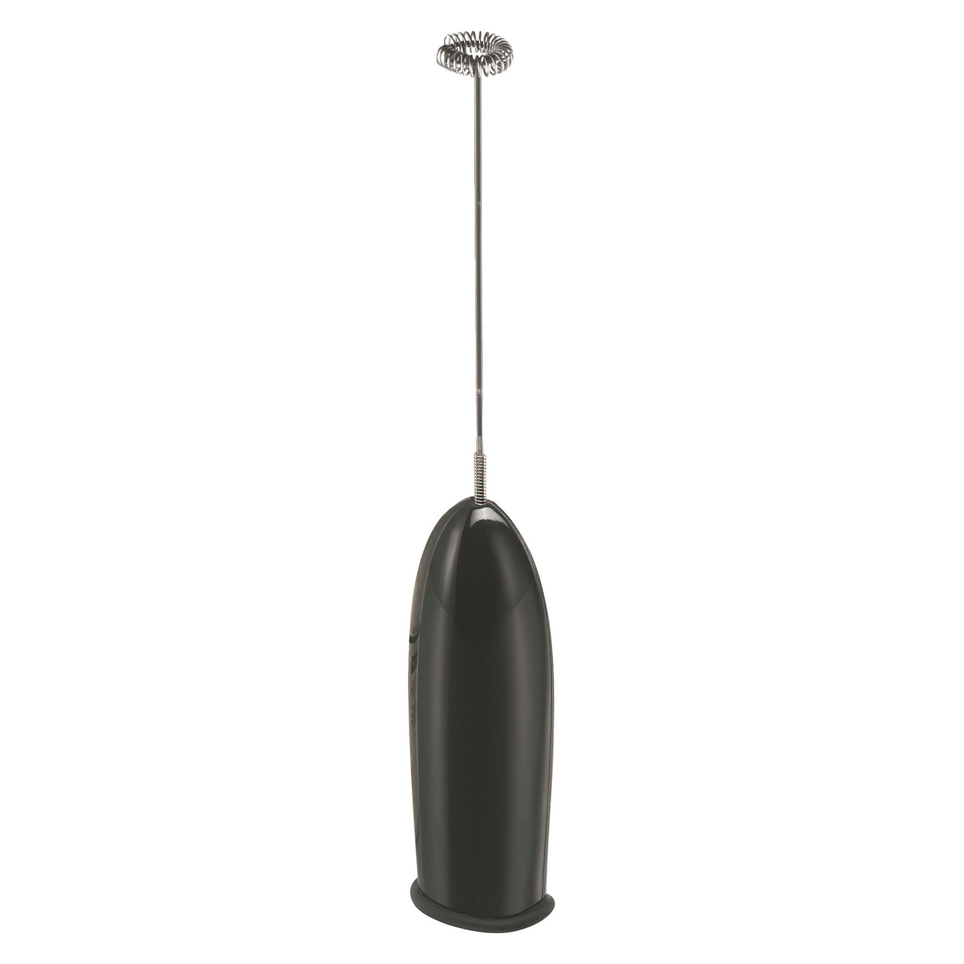 Bodum Schiuma Milk Frother - Black: Handheld Frother Wand for Coffee, Battery-Powered, Stainless Steel & Plastic
