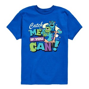 Boys' - Monsters, Inc. - Mike and Sulley Catch Me If You Can Short Sleeve Graphic T-Shirt - 1 of 4