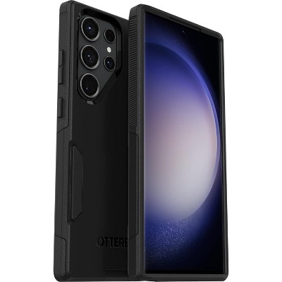 Refurbished: OtterBox COMMUTER SERIES Case for Samsung Galaxy S23 Ultra - Black (77-91107) - Manufacturer Refurbished