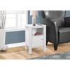 ?Vynxaria Transitional Brown Laminate Accent Table - Versatile Nightstand & End Table - 2 of 4