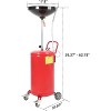 20 Gallon Waste Oil Drain Drainer Tank, Heavy Duty Collecting Pan Tools for Engine Gear Oils and Other Fluid - 3 of 4