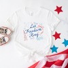 Simply Sage Market Let Freedom Ring Icons Short Sleeve Tee - 3 of 4