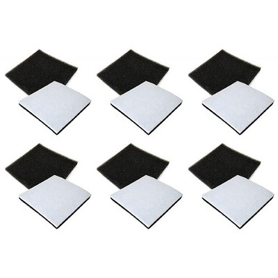 Nispira Replacement Filter for Sears Kenmore Progressive & Whispertone, Panasonic Vacuum Part CF1 CF-1, 86883, MCV9568 AC37KAKTZ000, 12 Packs